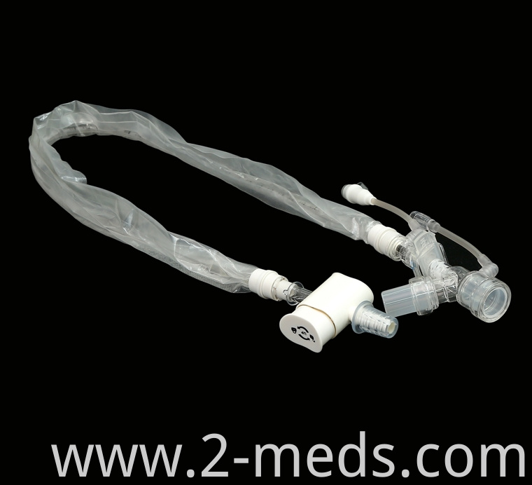 Disposable closed suction catheter